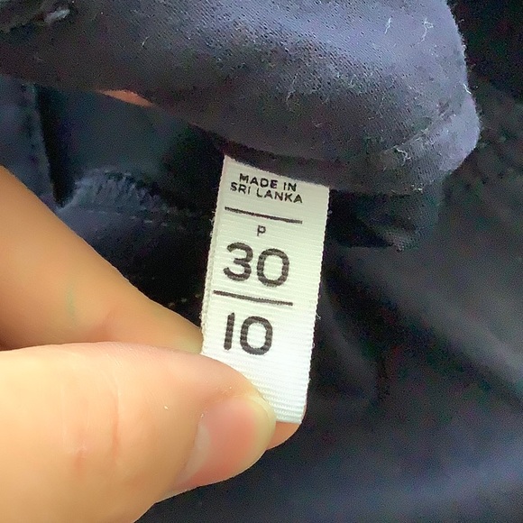 Women’s Navy LOFT Pants Size 10p - Picture 8 of 10